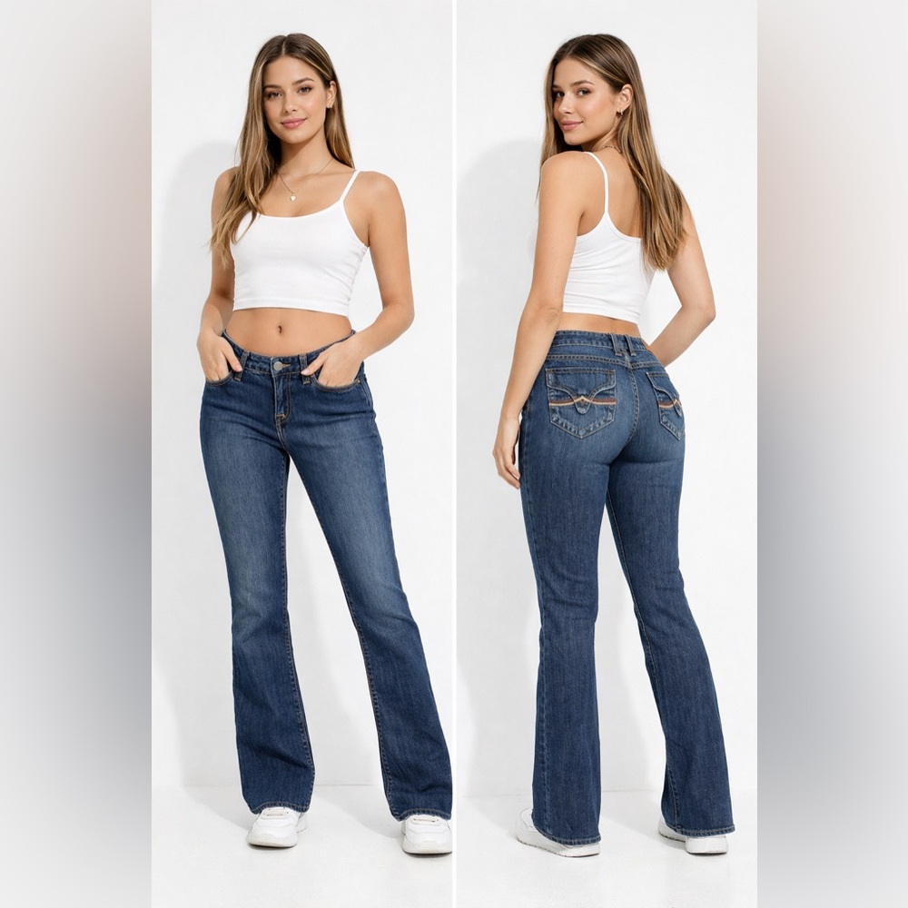 Lucky Brand Vintage 90s Y2K Lola Bootcut Jeans‎ Sz. 8(29)